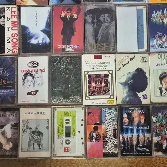 [BUNJANG] Various Artists Cassette Tape Bundle Set / 카세트 테이프 60장