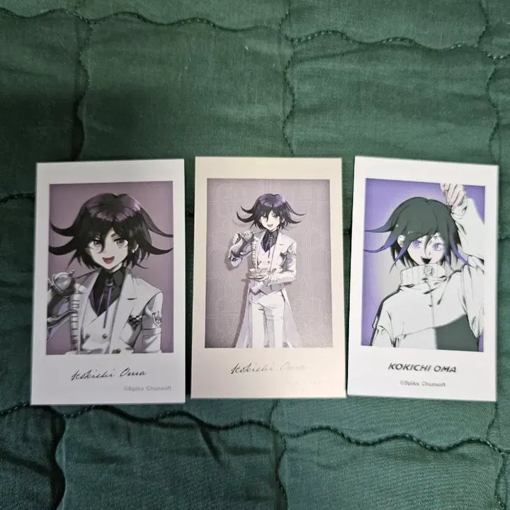 [BUNJANG] Danganronpa Kokichi Oma Cheki Photocard Bundle Set / [일괄] 단간론파 오마 코키치 체키 포토카드