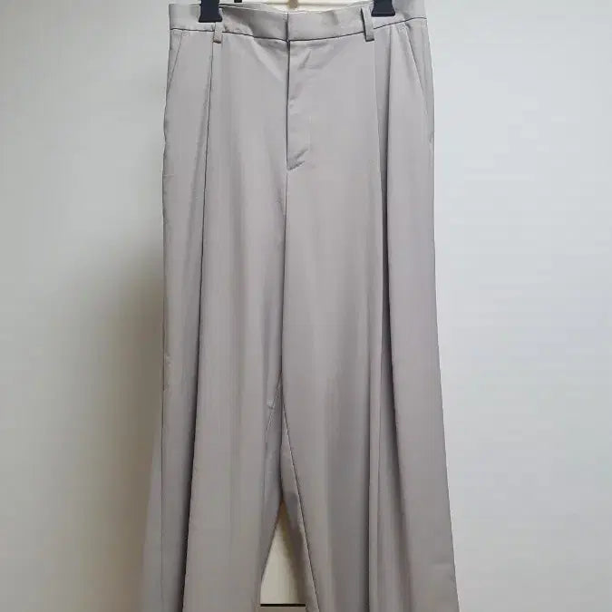 [BUNJANG] MUY BIEN Wide Slacks (Beige) / MUY BIEN 와이드 슬랙스 (베이지)