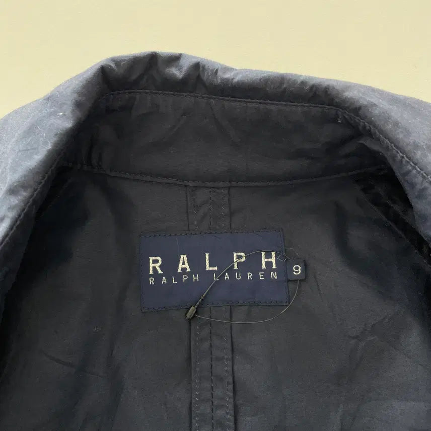 [BUNJANG] Polo Ralph Lauren Navy Double Trench Coat / 폴로 랄프로렌 네이비 더블 트렌치 코트