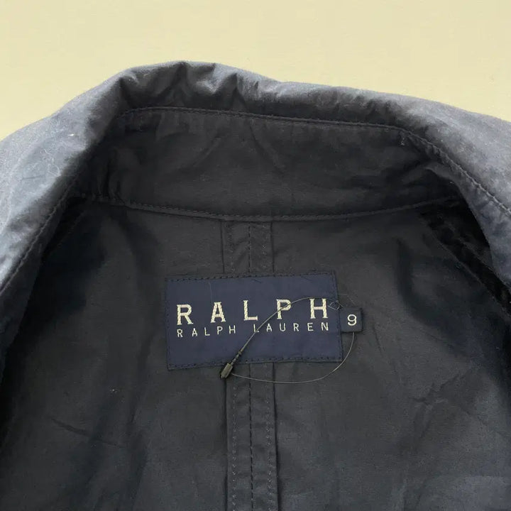 [BUNJANG] Polo Ralph Lauren Navy Double Trench Coat / 폴로 랄프로렌 네이비 더블 트렌치 코트