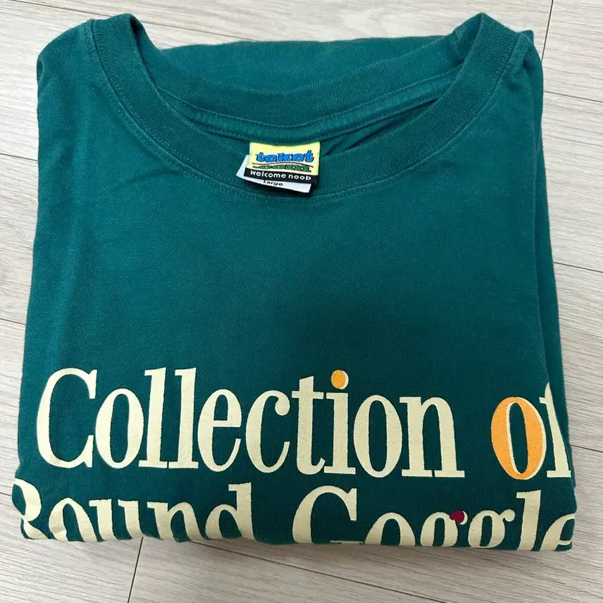 [BUNJANG] teket Green Short Sleeve T-shirt / teket 테켓 반팔티 그린 L