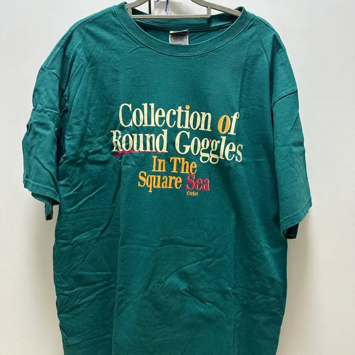 [BUNJANG] teket Green Short Sleeve T-shirt / teket 테켓 반팔티 그린 L