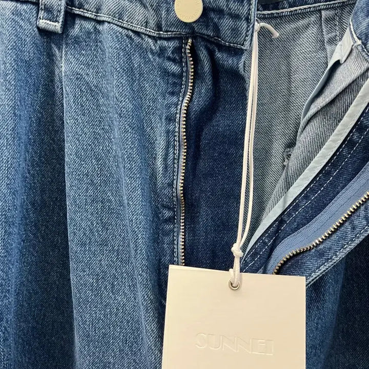 [BUNJANG] SUNNEI Wide Denim Pants / SUNNEI  와이드 데님 팬츠