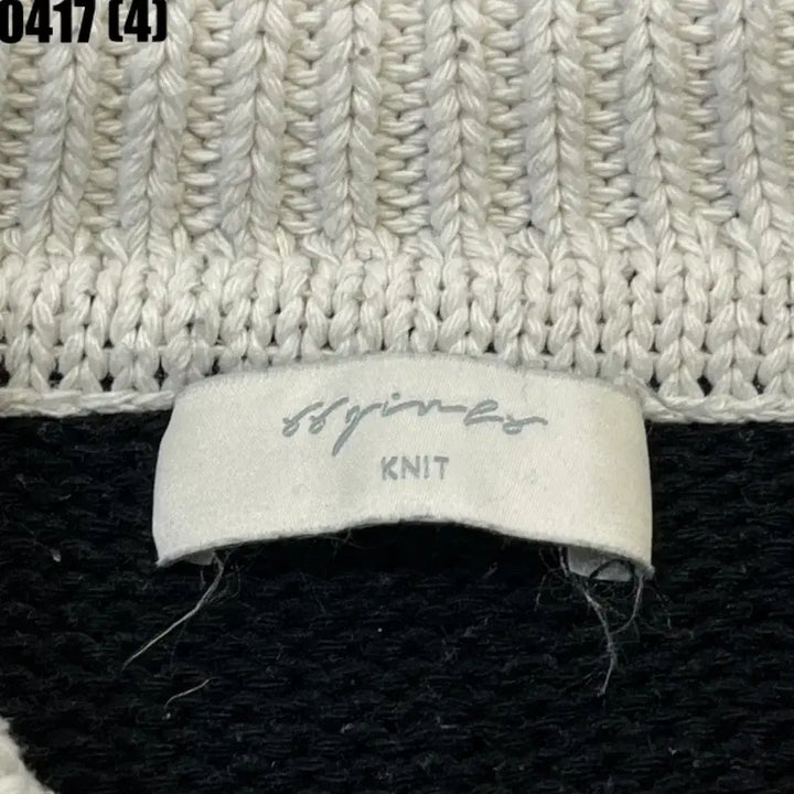 [BUNJANG] Unspecified Brand Striped Knit Long Sleeve T-shirt / 카라넥 단가라 니트 긴팔티 F | 0417 [4]