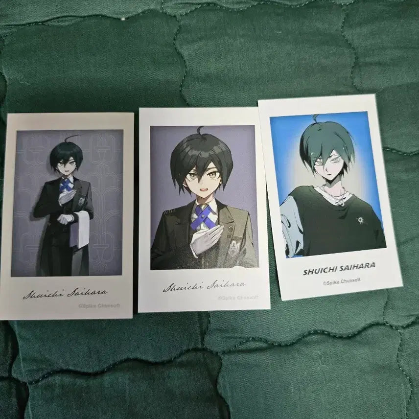 [BUNJANG] Danganronpa Shuichi Saihara Cheki Photocard Bundle Set / [일괄] 단간론파 사이하라 슈이치 체키 포토카드