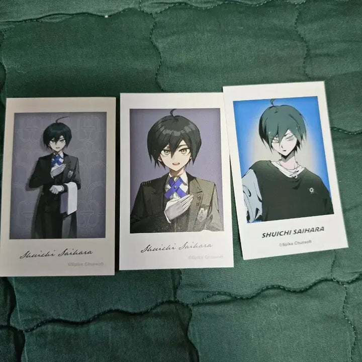 [BUNJANG] Danganronpa Shuichi Saihara Cheki Photocard Bundle Set / [일괄] 단간론파 사이하라 슈이치 체키 포토카드