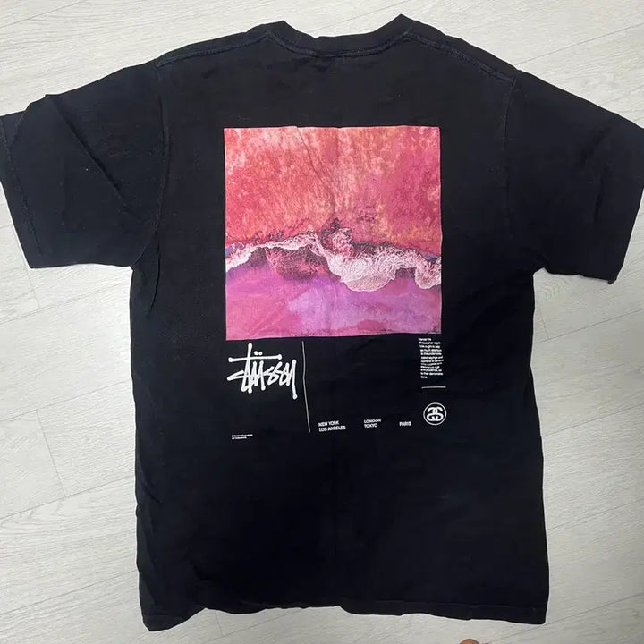 [SOLD OUT] 스투시 오션드림 티셔츠 블랙 m