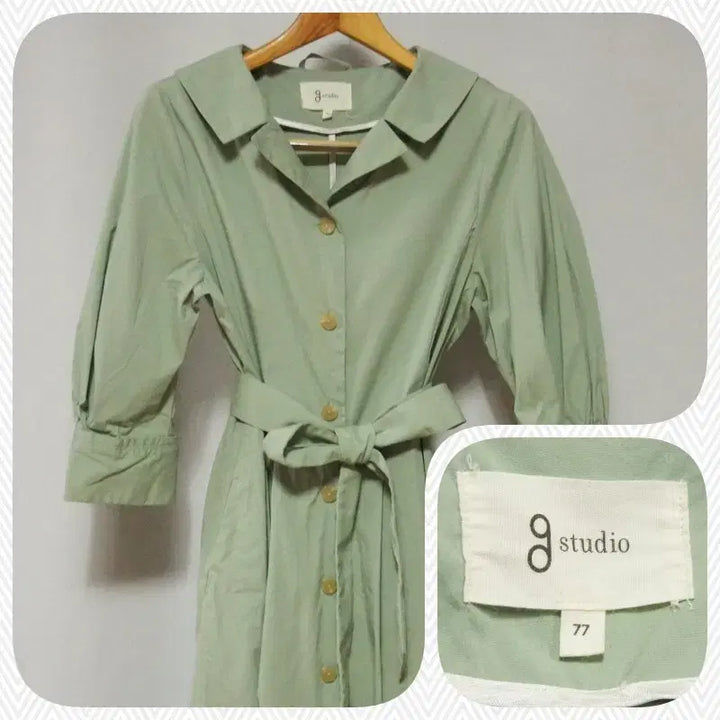 [SOLD OUT] 지스튜디오 다크그린 캐주얼 원피스 여성77