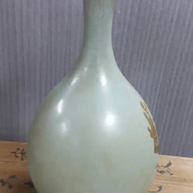 [BUNJANG] Song Dynasty Celadon Prunus Vase Antique / 송 여요 각매화문 옥호춘병 중국도자기 골동품 미술품 수집품