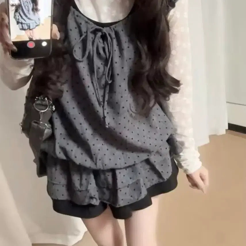 [BUNJANG] Y2K Vintage Three-Piece Set / 쓰리피스세트 / 데일리 캐주얼 데이트룩 러블리 빈티지 y2k