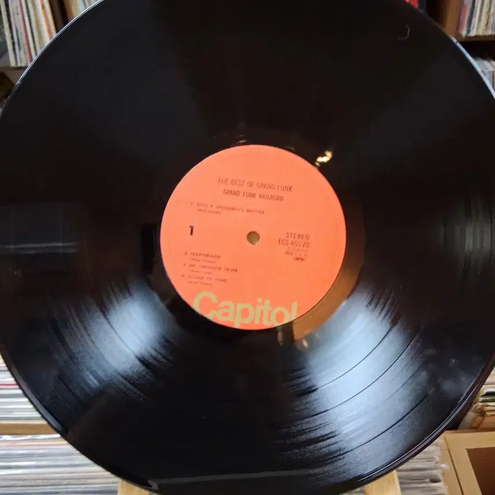 [SOLD OUT] 희귀 소장가치 베스트 그랜드 펑크 레일로드 LP