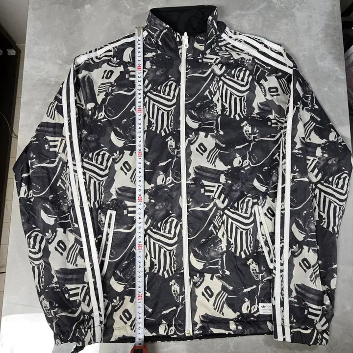 [SOLD OUT] 아디다스 리버시블 패턴 집업 바람막이 자켓 095 양면