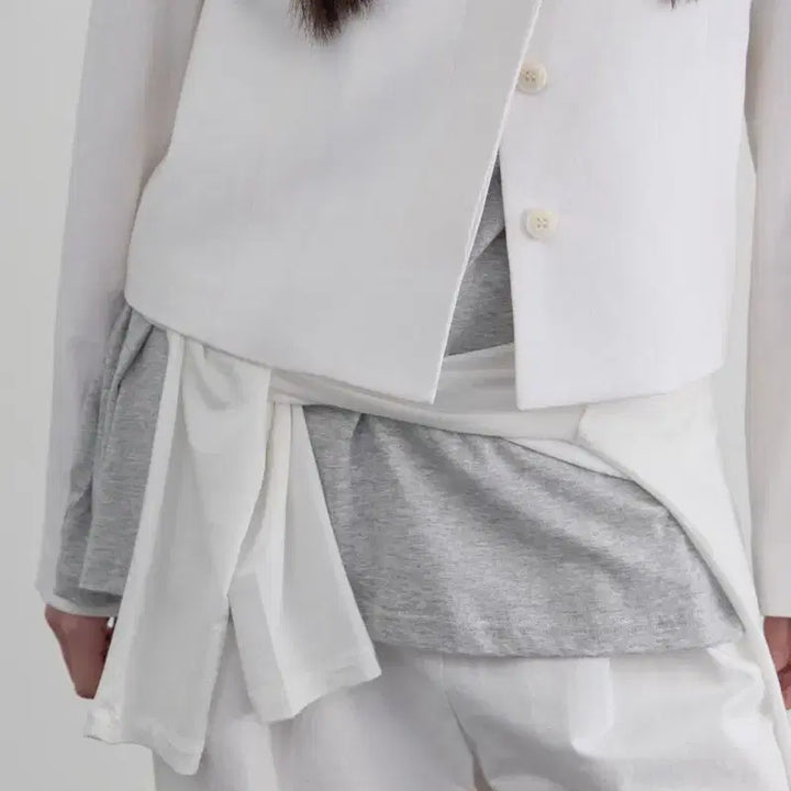 [BUNJANG] Repos Linen Cotton Jacket White S / repos 리포스 LINEN COTTON JACKET WHITE