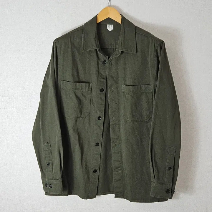 [SOLD OUT] ARKET 아르켓 오가닉 코튼 밀리터리 워크셔츠 자켓 50 (거의새상품)
