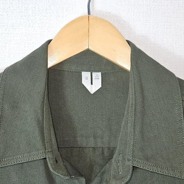 [SOLD OUT] ARKET 아르켓 오가닉 코튼 밀리터리 워크셔츠 자켓 50 (거의새상품)