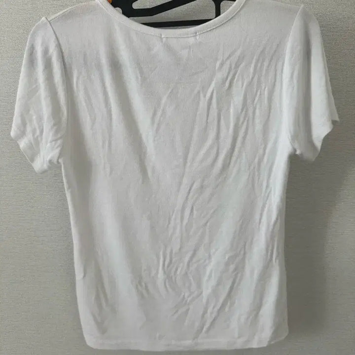 [SOLD OUT] 슬림반팔티 화이트 (본인착샷)