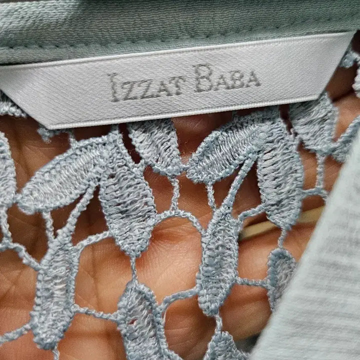 [BUNJANG] Izzat Bava Lace Blouse Mint Green Women&