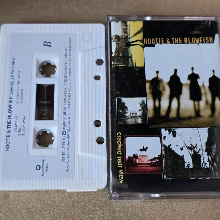 [BUNJANG] Hootie &amp; The Blowfish Cracked Rear View Cassette Tape / Hootie &amp; The Blowfish 카세트 테이프