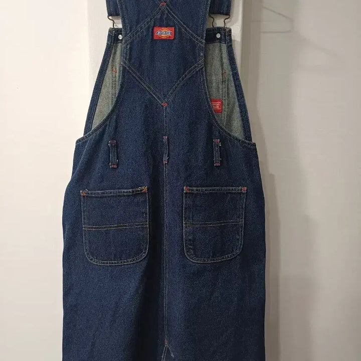 [SOLD OUT] 디키즈 데님 멜빵 치마