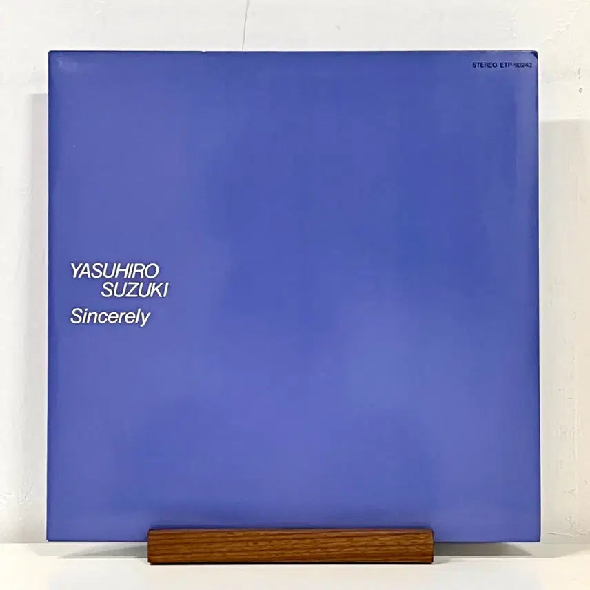 [SOLD OUT] AOR LP 스즈키 야스히로 YasuhiroSuzuki-Sincerely