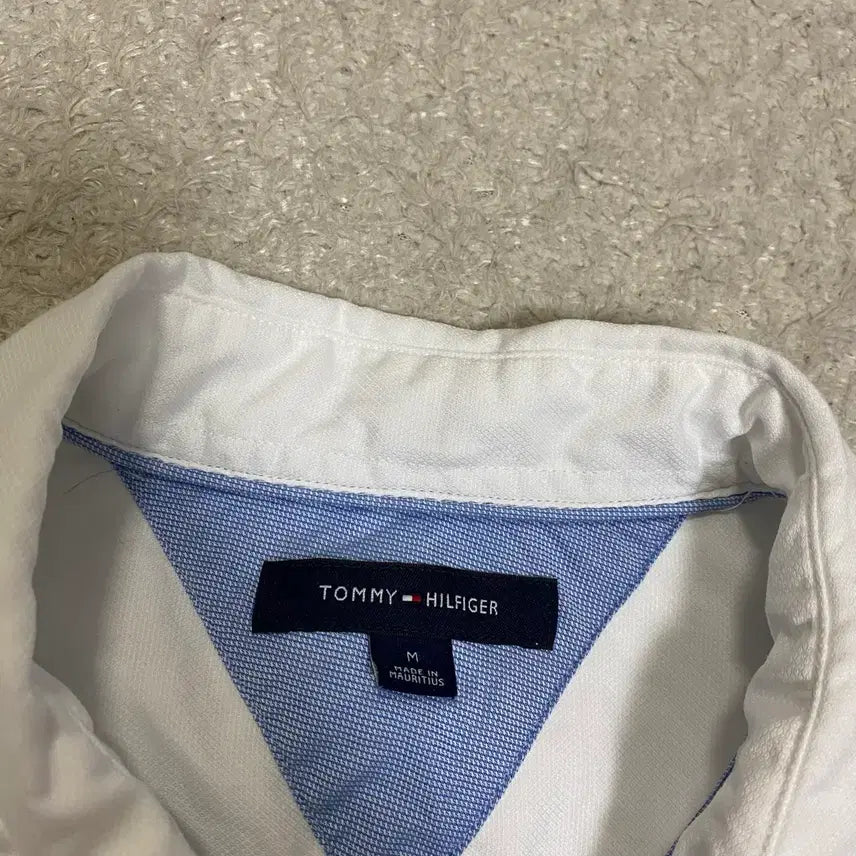 [SOLD OUT] 타미힐피거 화이트 긴팔 셔츠 m
