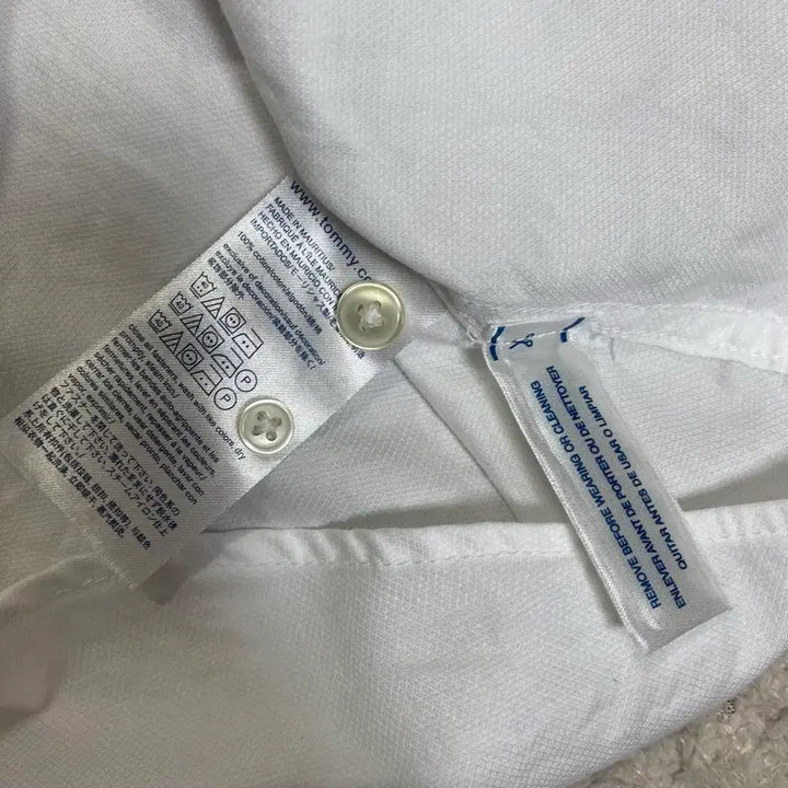 [SOLD OUT] 타미힐피거 화이트 긴팔 셔츠 m