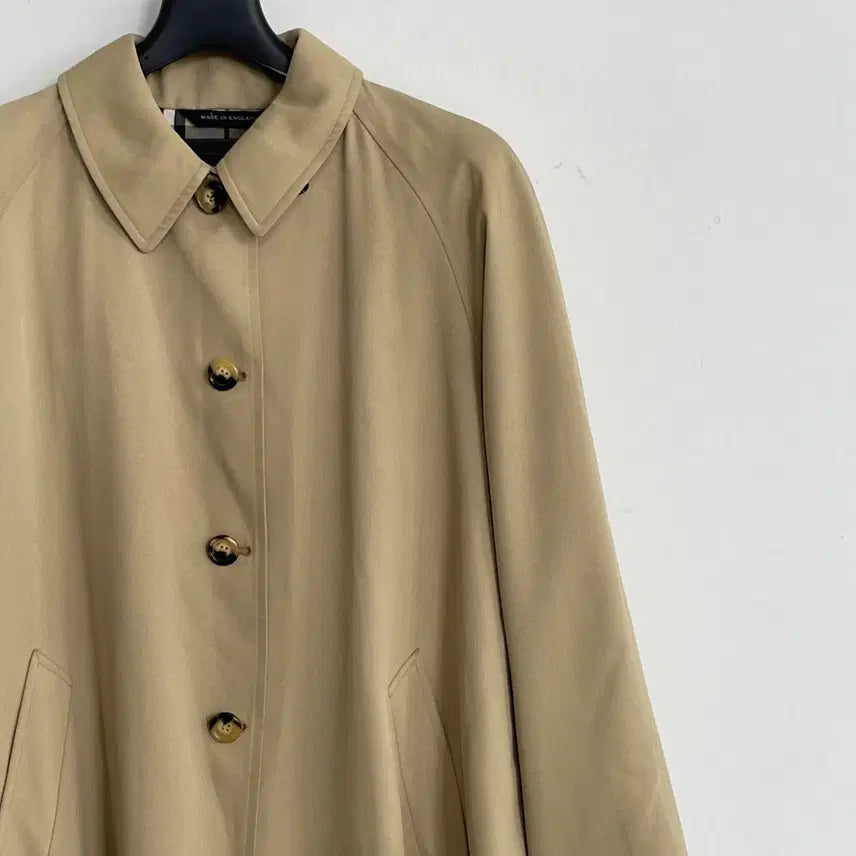 [BUNJANG] Burberry Beige Single Breasted Trench Coat / 버버리 베이지 싱글 맥 트렌치 코트