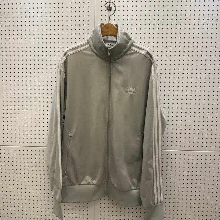[BUNJANG] Adidas Firebird Silver Gray Track Top / 아디다스 파이어버드 실버 그레이 트랙탑 U1606