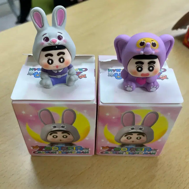 [BUNJANG] Crayon Shin-chan Zootopia Nick Figure / 짱구는못말려 주토피아 짱구 주디, 사막여우 피규어 일괄