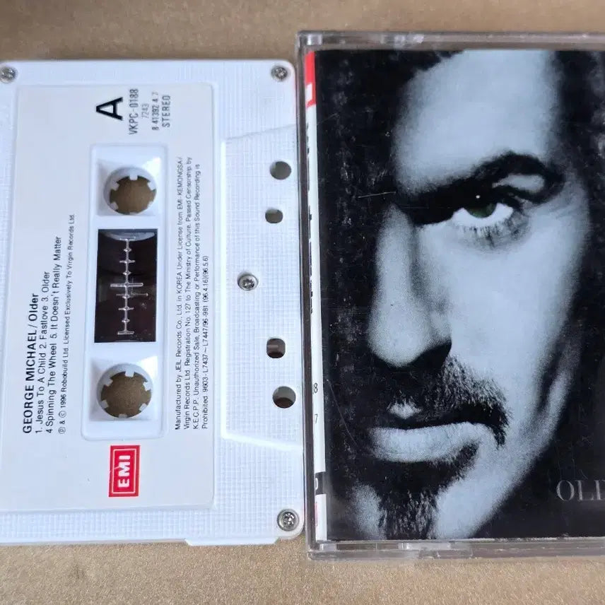 [BUNJANG] George Michael Older Cassette Tape / 조지마이클 Older 카세트 테이프
