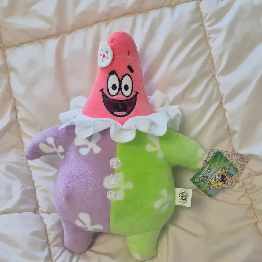 [BUNJANG] Spongebob Patrick Clown Doll / 스폰지밥 뚱이 광대 인형