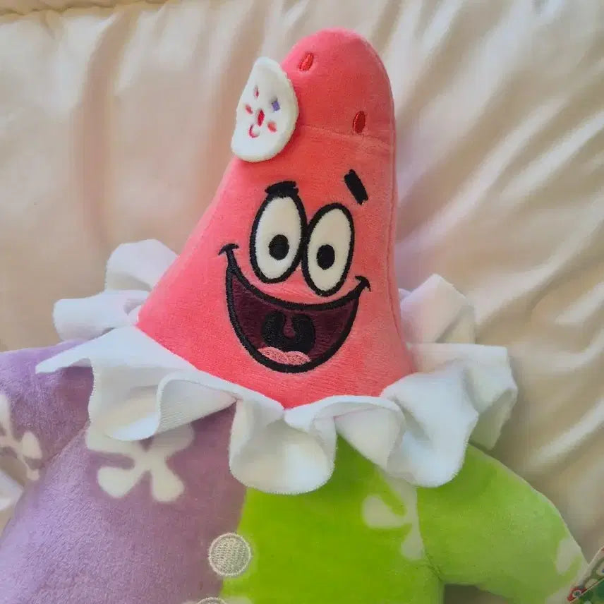 [BUNJANG] Spongebob Patrick Clown Doll / 스폰지밥 뚱이 광대 인형