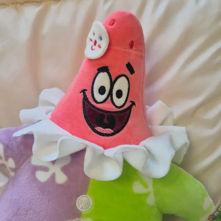 [BUNJANG] Spongebob Patrick Clown Doll / 스폰지밥 뚱이 광대 인형