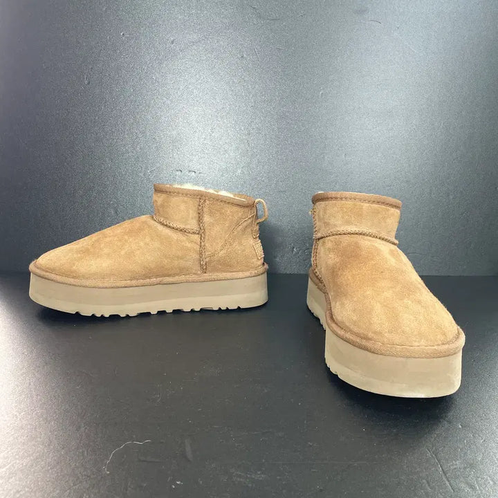[BUNJANG] UGG Classic Ultra Mini Platform Boots / [245] 미국 어그 UGG 클래식 울트라 미니 플랫폼