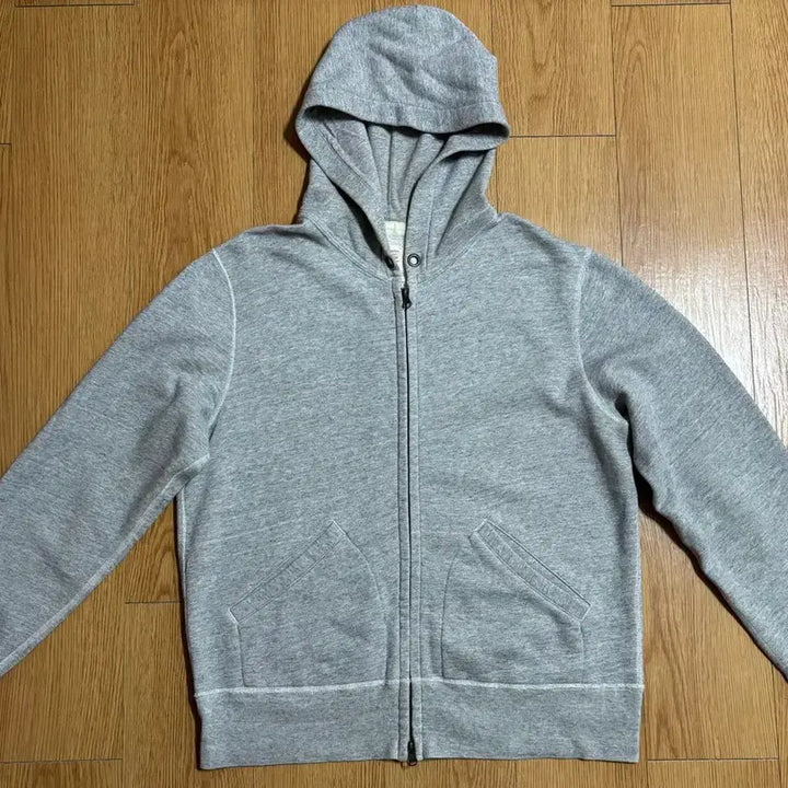 [BUNJANG] Champion Gray Hoodie Zip-up / Champion 챔피온 회색 후드 집업