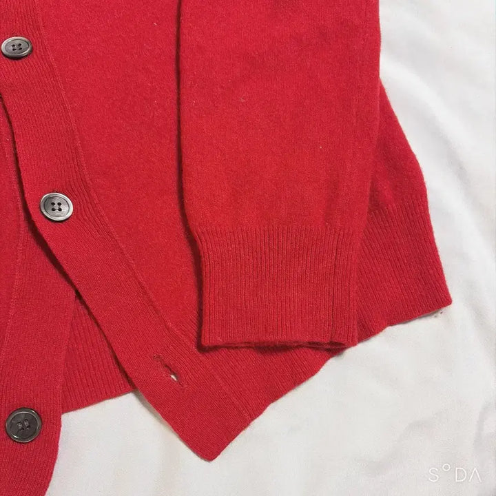 [BUNJANG] Comme des Garcons Red Heart Cardigan L / 꼼데가르송 레드 하트 가디건 L