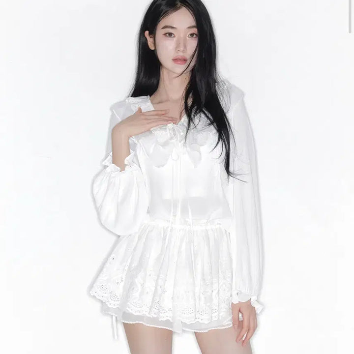 [BUNJANG] Thetis Petal Bloom Scallop Dress / 더티스 페탈 블룸 드레스 PETAL BLOOM SCALLOP DRESS
