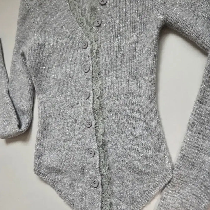 [BUNJANG] Lace Knit Top / 레이스니트 (새옷)