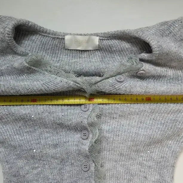 [BUNJANG] Lace Knit Top / 레이스니트 (새옷)