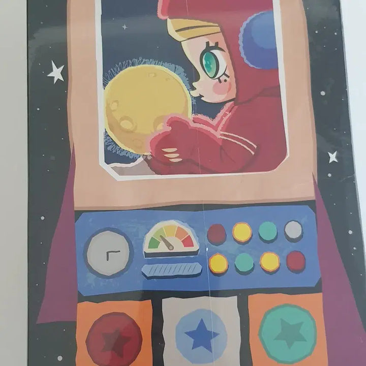 [SOLD OUT] 팝마트 정품 몰리 헬로 문 1/8 액션 피규어