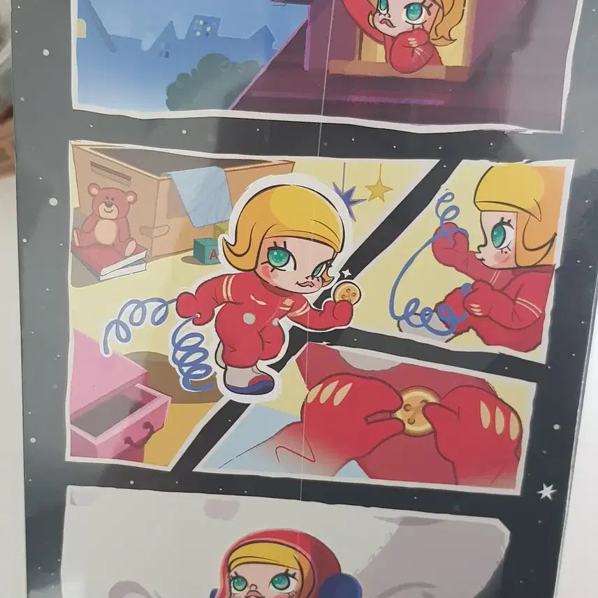 [SOLD OUT] 팝마트 정품 몰리 헬로 문 1/8 액션 피규어