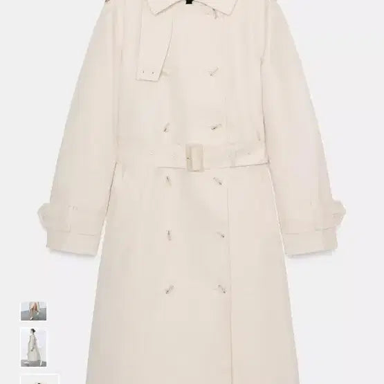 [BUNJANG] ZARA Trench Coat Light Beige / 자라 트렌치코트 라이트베이지 신상
