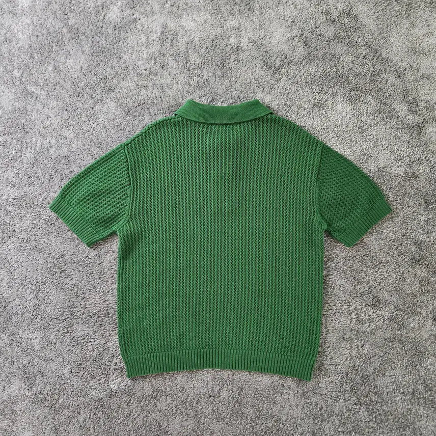 [BUNJANG] UMO APPAREL Knit Polo Shirt / [무료배송] minav 반팔 니트 폴로