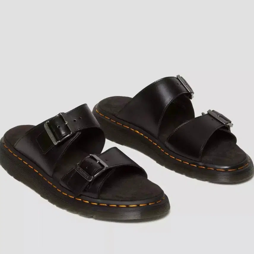 [BUNJANG] Dr. Martens Joseph Analine Leather Buckle Slide Sandals / 새상품(230)닥터마틴 조세프 아날린 레더 버클 슬라이드 샌들