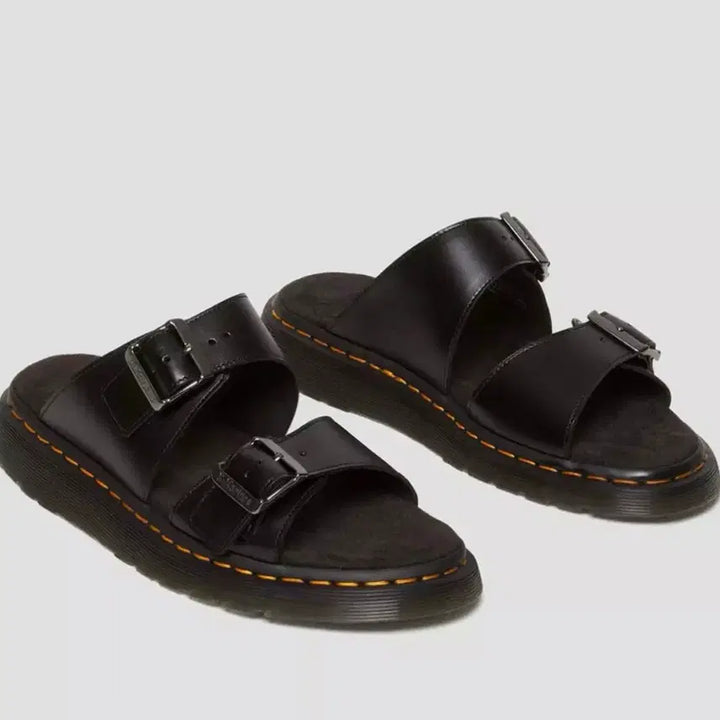[BUNJANG] Dr. Martens Joseph Analine Leather Buckle Slide Sandals / 새상품(230)닥터마틴 조세프 아날린 레더 버클 슬라이드 샌들