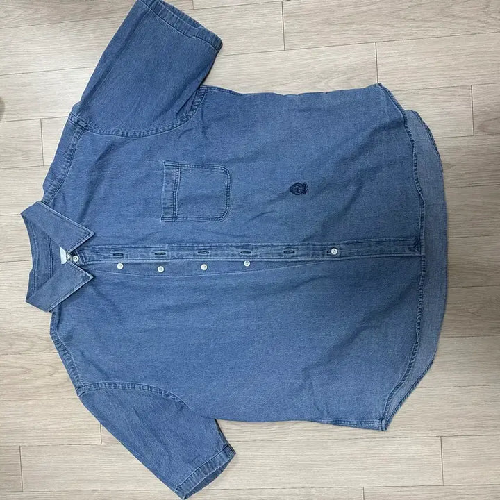 [SOLD OUT] 에스피오나지 반팔데님셔츠 인디고