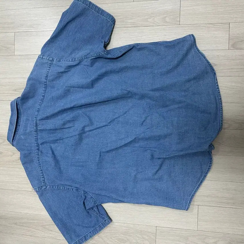 [SOLD OUT] 에스피오나지 반팔데님셔츠 인디고