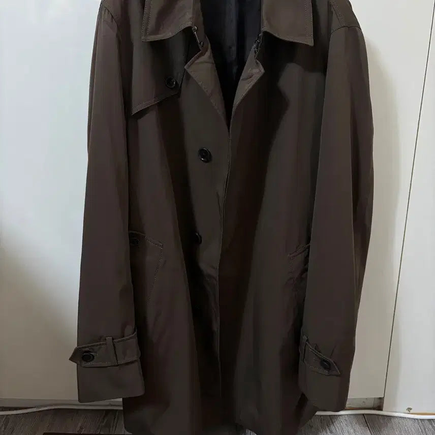 [SOLD OUT] 다크브라운 트렌치코트