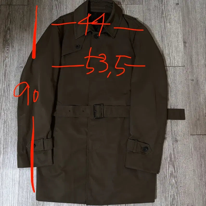 [SOLD OUT] 다크브라운 트렌치코트